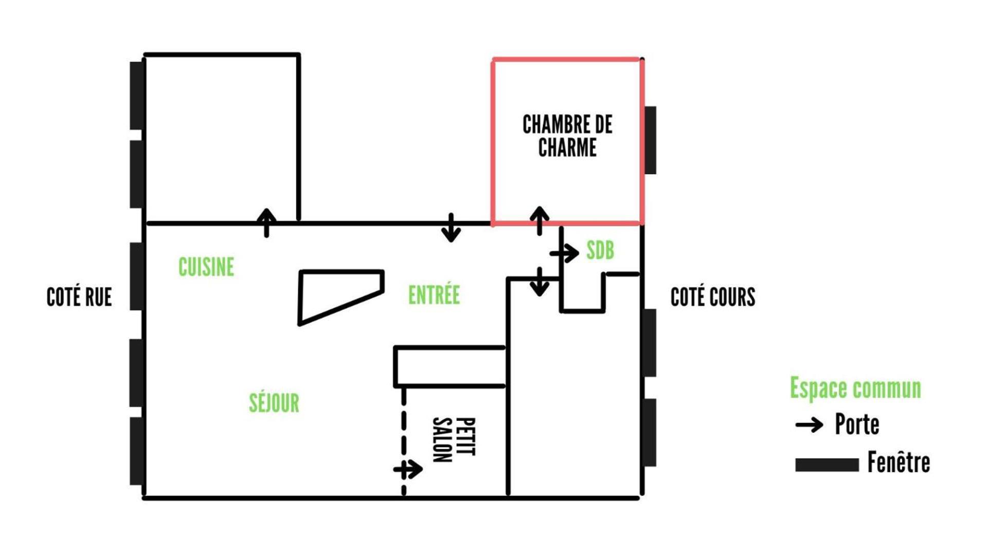 Chambre Privee Confort Charme Hypercentre Chez L'Habitant ทรัวส์ ภายนอก รูปภาพ